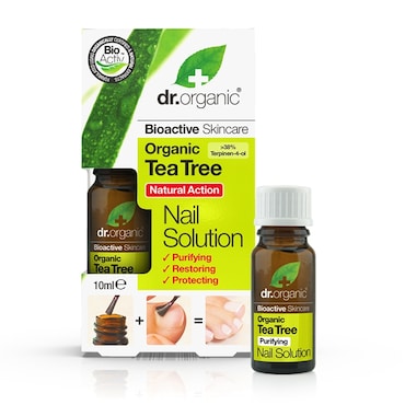 Dr Organic Tea Tree Nail Solution 10ml image 1