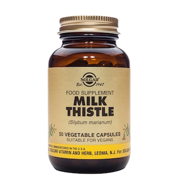 Solgar Milk Thistle 50 Vegetable Capsules