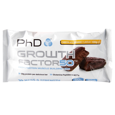 Review of PhD Growth Factor 50 Chocolate Orange 100g