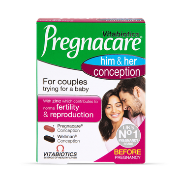 Review of Vitabiotics Pregnacare His & Her Conception 60 Tablets
