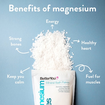 BetterYou Magnesium Flakes 1000g image 2
