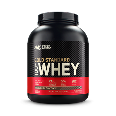 Review of Optimum Nutrition Gold Standard 100% Whey Protein Double Rich Chocolate 2.26kg