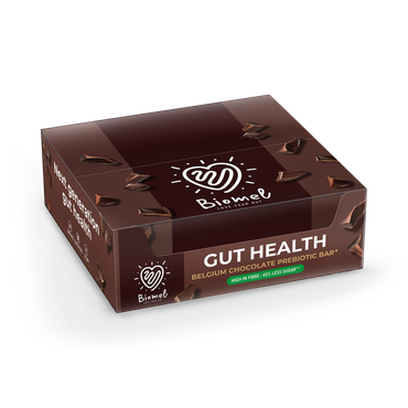 Review of Biomel Gut Health Prebiotic Bar Belgian Chocolate 12 x 45 g