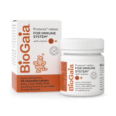 Review of BioGaia Protectis Tablets with Vitamin D3 Orange 20 µg 30 Tablets