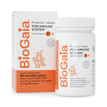 Review of BioGaia Protectis Tablets with Vitamin D3 Orange 20 µg 90 Tablets