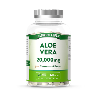 Review of Nature's Truth Aloe Vera 20,000mg 60 Tablets