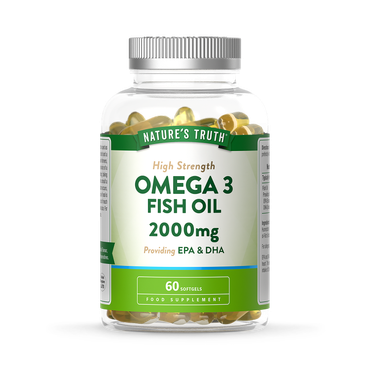 Review of Nature's Truth Omega 3 Fish Oil 2000mg - 60 Softgels 60Softgel