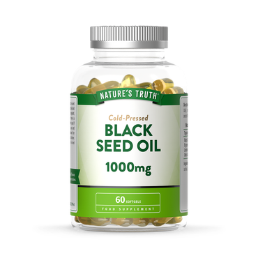 Review of Nature's Truth Natures Truth Black Seed Oil 1000mg Cold Pressed - 60 Softgels
