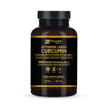 Review of Prowise Healthcare Optisorb Liquid Curcumin with Vitamin D - 60 Liqcaps