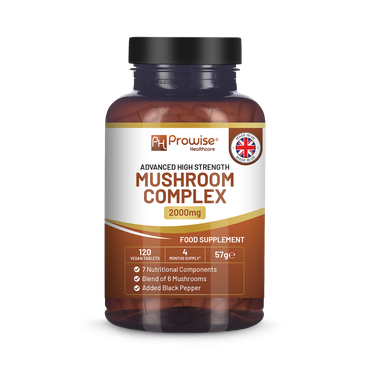 Review of Prowise Healthcare Advanced Mushroom Complex 120 Vegan High Strength Tablets