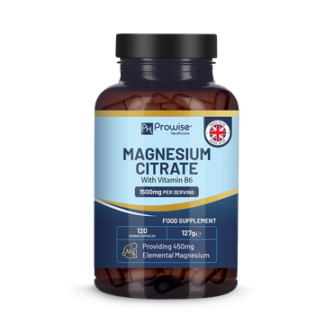 Review of Prowise Healthcare Prowise Magnesium Citrate Capsules 1500mg with Vitamin B6 120 Vegan Tablets