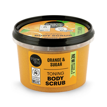 Review of Organic Shop Toning Body Scrub Orange & Sugar 250ml