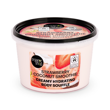 Review of Organic Shop Strawberry Coconut Smoothie Creamy Hydrating Body Souffle 250 ml 250ml