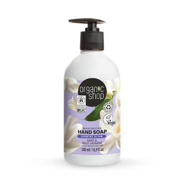 Review of Organic Shop Moisturizing Hand Soap Mint & Wild Jasmine 500ml