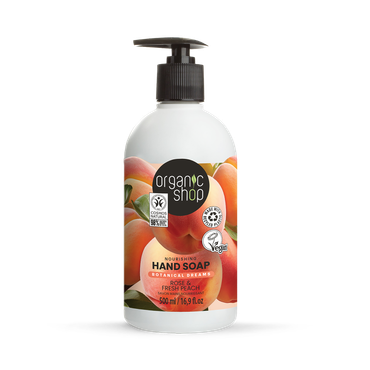 Review of Organic Shop Nourishing Hand Soap Rose & Peach 500ml