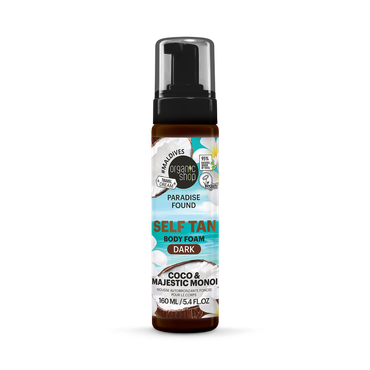 Review of Organic Shop Paradise Found DARK Self Tan Body Foam with Coco & Majestic Monoi 160ml