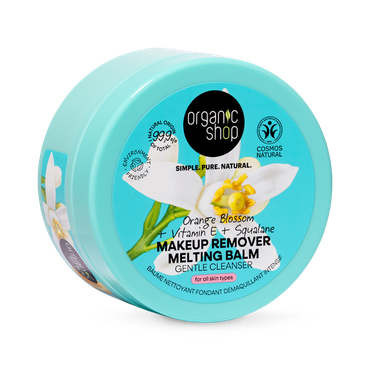 Review of Organic Shop Orange Blossom Makeup Remover Melting Balm Gentle Cleanser 100ml