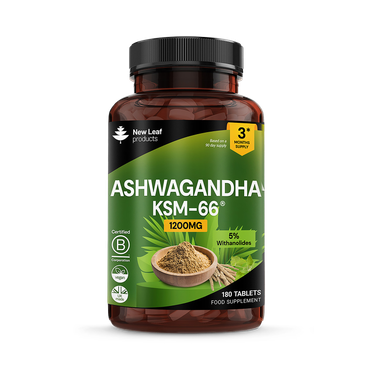 Review of New Leaf Products Ashwagandha KSM Tablets 180 Tablets