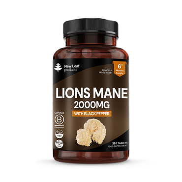 Review of New Leaf Products Lions Mane Tablets 365 Tablets