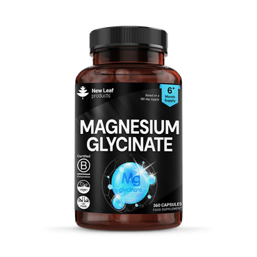 Review of New Leaf Products Magnesium Glycinate 360 Capsules
