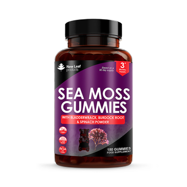 Review of New Leaf Products Sea Moss Gummies 180 Gummies