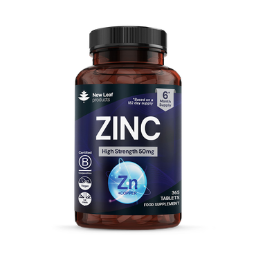 Review of New Leaf Products Zinc 50mg 365 Tablets