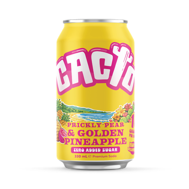 Review of Cacto - Low Sugar Soda Prickly Pear & Pineapple 330 ml