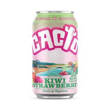 Review of Cacto - Low Sugar Soda Prickly Pear, Kiwi & Strawberry 330 ml