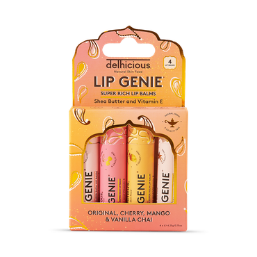 Review of Delhicious Lip Genie Super Rich Lip Balm - 4 Pack