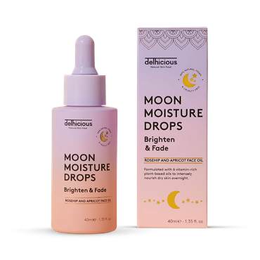 Review of Delhicious Moon Moisture Drops Brightening Face Oil