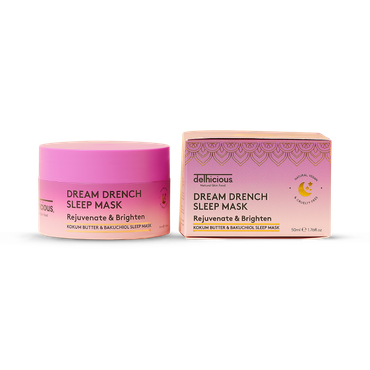 Review of Delhicious Dream Drench Overnight Hydration Sleep Mask