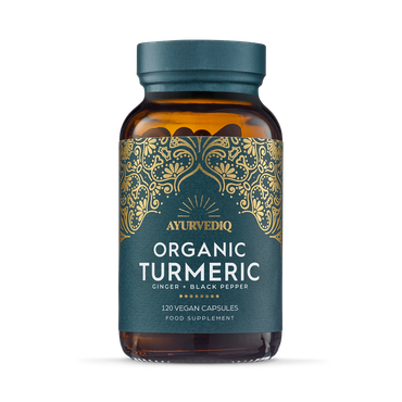Review of Ayurvediq Organic Turmeric, Ginger & Black Pepper Extract Capsules - 120's 120 Capsules