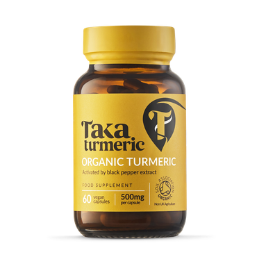 Review of Taka Turmeric Organic Turmeric & Black Pepper Extract Capsules 60 Capsules