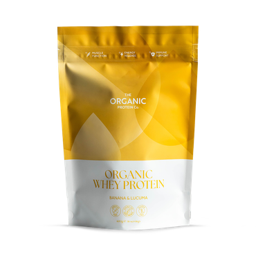Review of The Organic Protein Co. Organic Whey Protein Banana & Lucuma 600 g