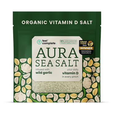 Review of Feel Complete Aura Sea Salt - Organic Vitamin D Celtic Salt - Wild Garlic - 80g
