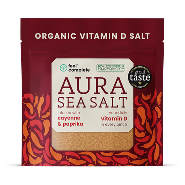 Review of Feel Complete Aura Sea Salt - Organic Vitamin D Celtic Salt - Cayenne & Paprika - 80g