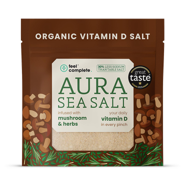 Review of Feel Complete Aura Sea Salt - Organic Vitamin D Celtic Salt - Mushroom & Herbs - 80g