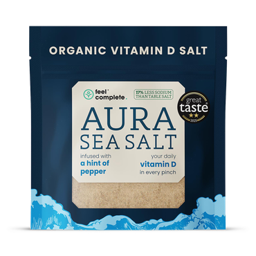 Review of Feel Complete Aura Sea Salt - Organic Vitamin D Celtic Salt - Hint of Pepper - 80g