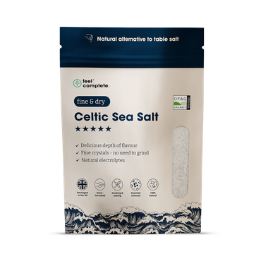 Review of Feel Complete Celtic Sea Salt (Fine & Dry) No Need To Grind - Organic Approved - 400g