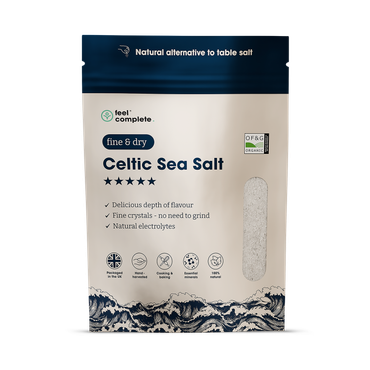 Review of Feel Complete Celtic Sea Salt (Fine & Dry) No Need To Grind - Organic Approved - 800g