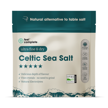 Review of Feel Complete Celtic Sea Salt (ULTRA Fine & Dry) No Need To Grind - Organic Approved - 200g