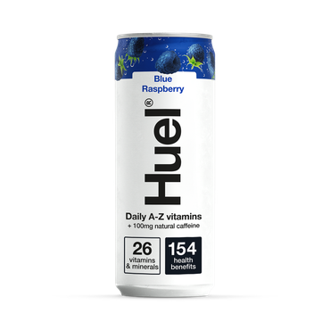Review of Huel Daily A-Z Blue Raspberry 100 mg 330 ml