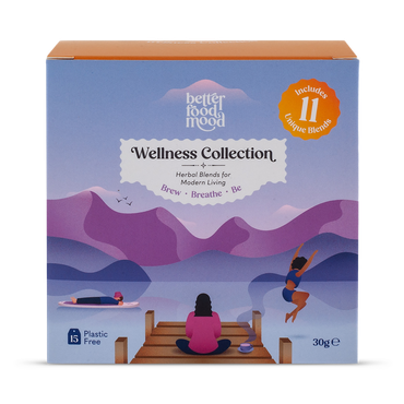 Review of Wellness Collection Box 15 tea bags - Assorted Masala Chai, Turmeric, Ginger, Ashwagandha, Moringa, Tulsi Herbal Tea Blends