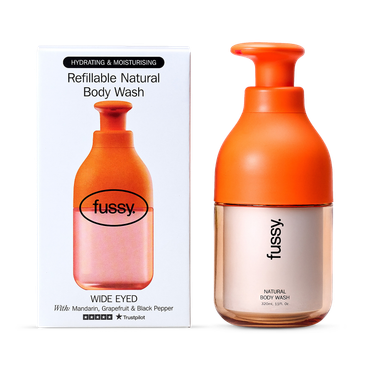 Review of Fussy Refillable Natural Body Wash Wide Eyed Starter Pack 320ml