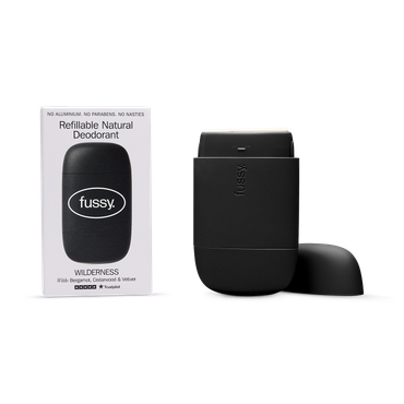 Review of Fussy Refillable Natural Deodorant Wilderness 40g