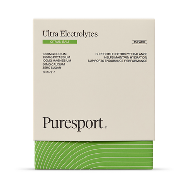 Review of Puresport Ultra Electrolytes Citrus 15 Sachets