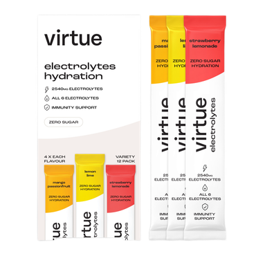 Review of Virtue Electrolytes Hydration - Variety Pack 12 Sachets