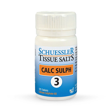 Review of Schuessler Calc Sulph No. 3 125 Tablets
