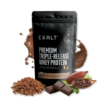 Review of EXALT CACAO WHEY PROTEIN POWDER