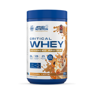 Review of Applied Nutrition Critical Whey Protein Powder Caramel Latte 825g